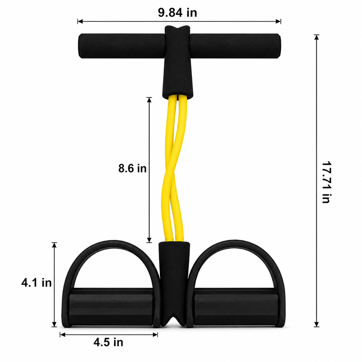 Multifunction Pedal Resistance Band Trainer