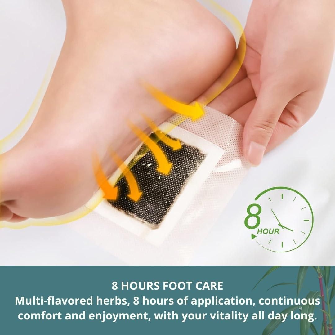Detox Foot Pads Offer Overnight Toxin Reduction