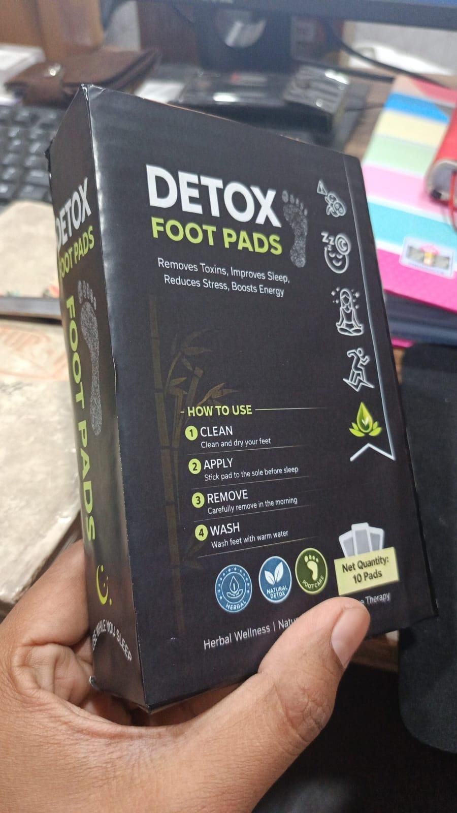 Detox Foot Pads Offer Overnight Toxin Reduction