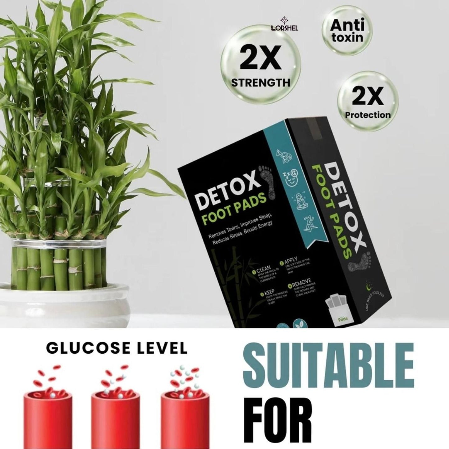 Detox Foot Pads Offer Overnight Toxin Reduction