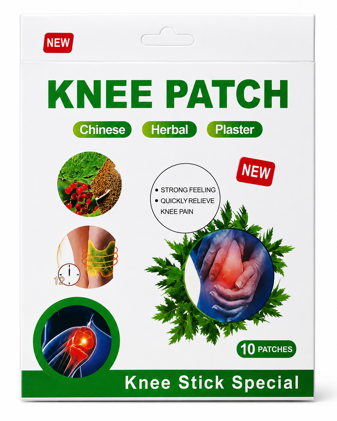 Herbal Knee Comfort Patch (Pack of 30)